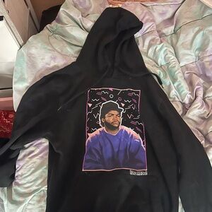 Black Boyz N The Hood Graphic Pullover Hoodie